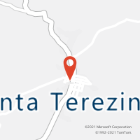 Mapa com localização da Agência AC SANTA TEREZINHA