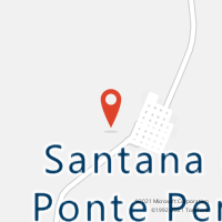 Mapa com localização da Agência AC SANTANA DA PONTE PENSA