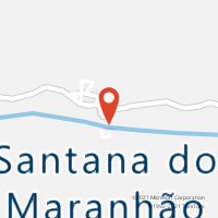 Mapa com localização da Agência AC SANTANA DO MARANHAO