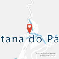 Mapa com localização da Agência AC SANTANA DO PARAISO