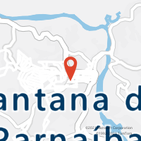 Mapa com localização da Agência AC SANTANA DO PARNAIBA