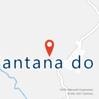 Mapa com localização da Agência AC SANTANA DO RIACHO