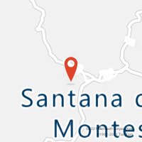 Mapa com localização da Agência AC SANTANA DOS MONTES