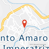 Mapa com localização da Agência AC SANTO AMARO DA IMPERATRIZ