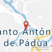 Mapa com localização da Agência AC SANTO ANTONIO DE PADUA
