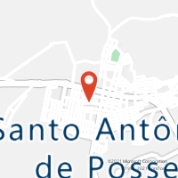 Mapa com localização da Agência AC SANTO ANTONIO DE POSSE