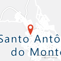 Mapa com localização da Agência AC SANTO ANTONIO DO MONTE