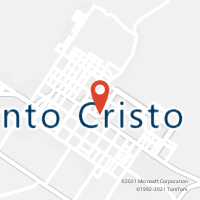 Mapa com localização da Agência AC SANTO CRISTO