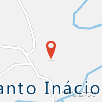 Mapa com localização da Agência AC SANTO INACIO DO PIAUI