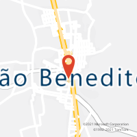 Mapa com localização da Agência AC SAO BENEDITO