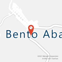Mapa com localização da Agência AC SAO BENTO ABADE