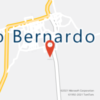 Mapa com localização da Agência AC SAO BERNARDO