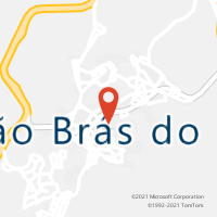 Mapa com localização da Agência AC SAO BRAS DO SUACUI