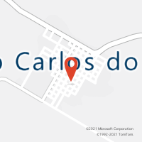 Mapa com localização da Agência AC SAO CARLOS DO IVAI