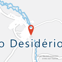 Mapa com localização da Agência AC SAO DESIDERIO