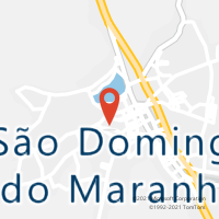 Mapa com localização da Agência AC SAO DOMINGOS DO MARANHAO
