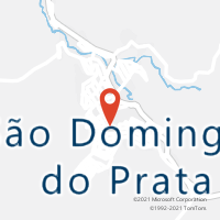 Mapa com localização da Agência AC SAO DOMINGOS DO PRATA