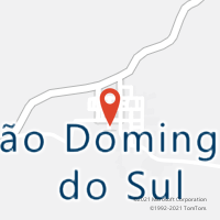 Mapa com localização da Agência AC SAO DOMINGOS DO SUL