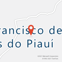 Mapa com localização da Agência AC SAO FCO ASSIS DO PIAUI