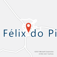 Mapa com localização da Agência AC SAO FELIX DO PIAUI