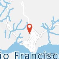 Mapa com localização da Agência AC SAO FRANCISCO DO CONDE