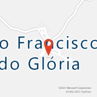 Mapa com localização da Agência AC SAO FRANCISCO DO GLORIA
