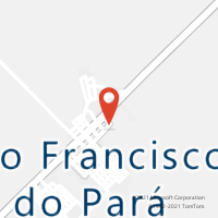 Mapa com localização da Agência AC SAO FRANCISCO DO PARA