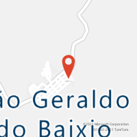 Mapa com localização da Agência AC SAO GERALDO DO BAIXIO