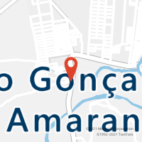 Mapa com localização da Agência AC SAO GONCALO DO AMARANTE