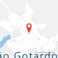 Mapa com localização da Agência AC SAO GOTARDO