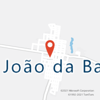 Mapa com localização da Agência AC SAO JOAO DA BALIZA
