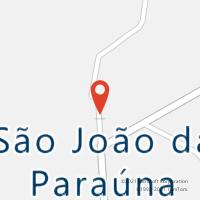 Mapa com localização da Agência AC SAO JOAO DA PARAUNA