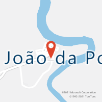 Mapa com localização da Agência AC SAO JOAO DA PONTA