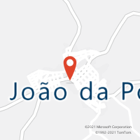 Mapa com localização da Agência AC SAO JOAO DA PONTE