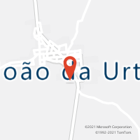 Mapa com localização da Agência AC SAO JOAO DA URTIGA