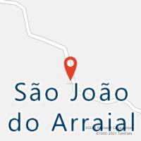 Mapa com localização da Agência AC SAO JOAO DO ARRAIAL