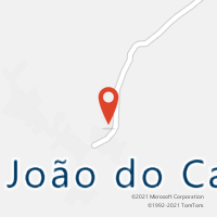 Mapa com localização da Agência AC SAO JOAO DO CARU