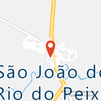 Mapa com localização da Agência AC SAO JOAO DO RIO DO PEIXE