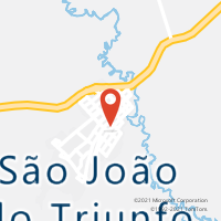 Mapa com localização da Agência AC SAO JOAO DO TRIUNFO