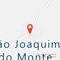 Mapa com localização da Agência AC SAO JOAQUIM DO MONTE