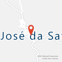Mapa com localização da Agência AC SAO JOSE DA SAFIRA