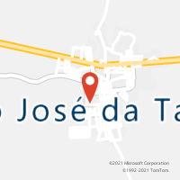 Mapa com localização da Agência AC SAO JOSE DA TAPERA