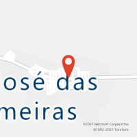 Mapa com localização da Agência AC SAO JOSE DAS PALMEIRAS