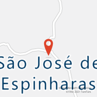Mapa com localização da Agência AC SAO JOSE DE ESPINHARAS