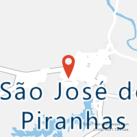 Mapa com localização da Agência AC SAO JOSE DE PIRANHAS