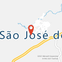 Mapa com localização da Agência AC SAO JOSE DE UBA