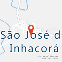 Mapa com localização da Agência AC SAO JOSE DO INHACORA