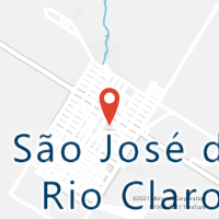 Mapa com localização da Agência AC SAO JOSE DO RIO CLARO