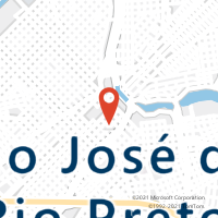 Mapa com localização da Agência AC SAO JOSE DO RIO PRETO