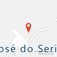 Mapa com localização da Agência AC SAO JOSE DO SERIDO
